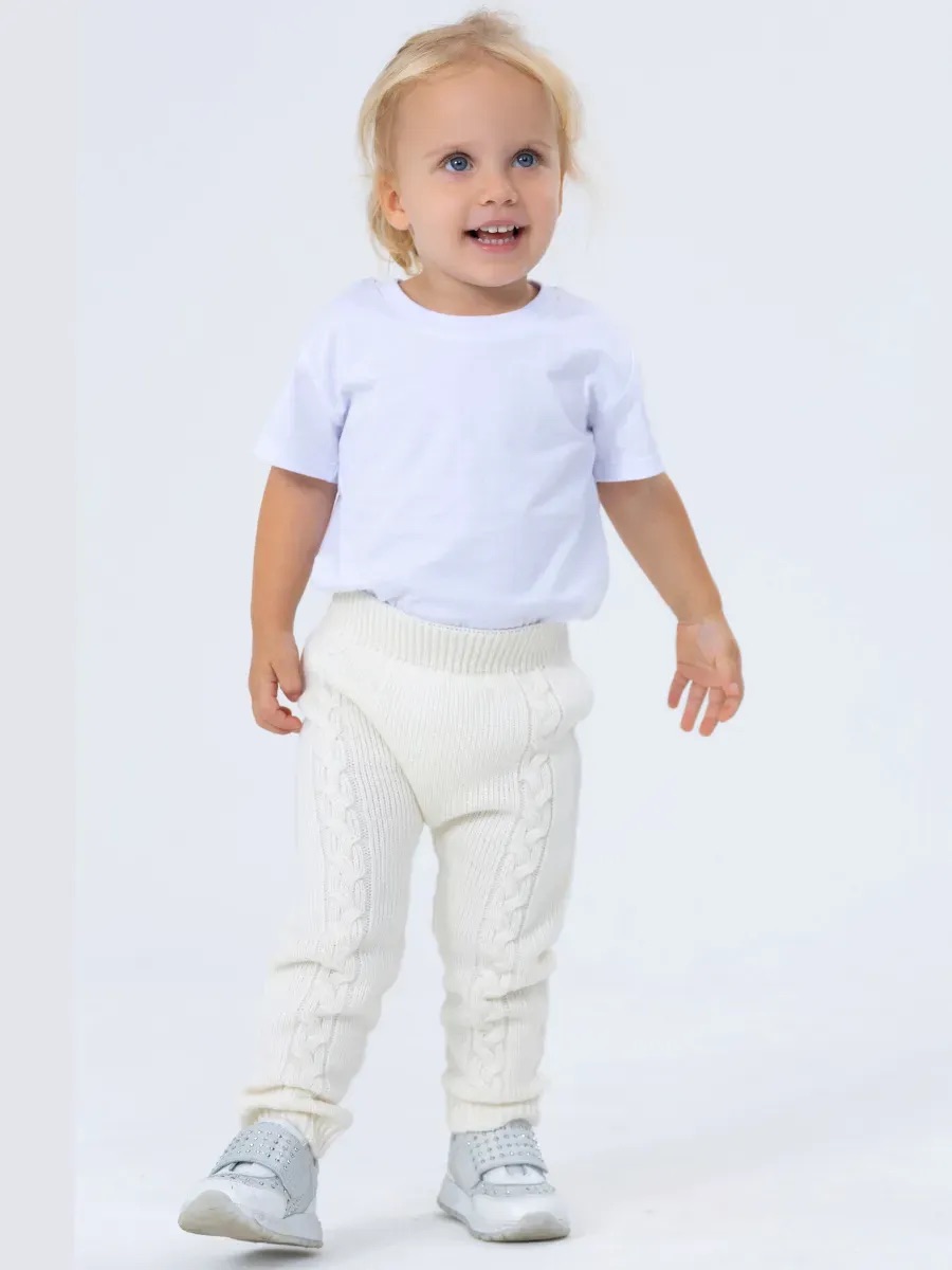 Брюки Linas baby 5603-12B Ванильный - фото 5