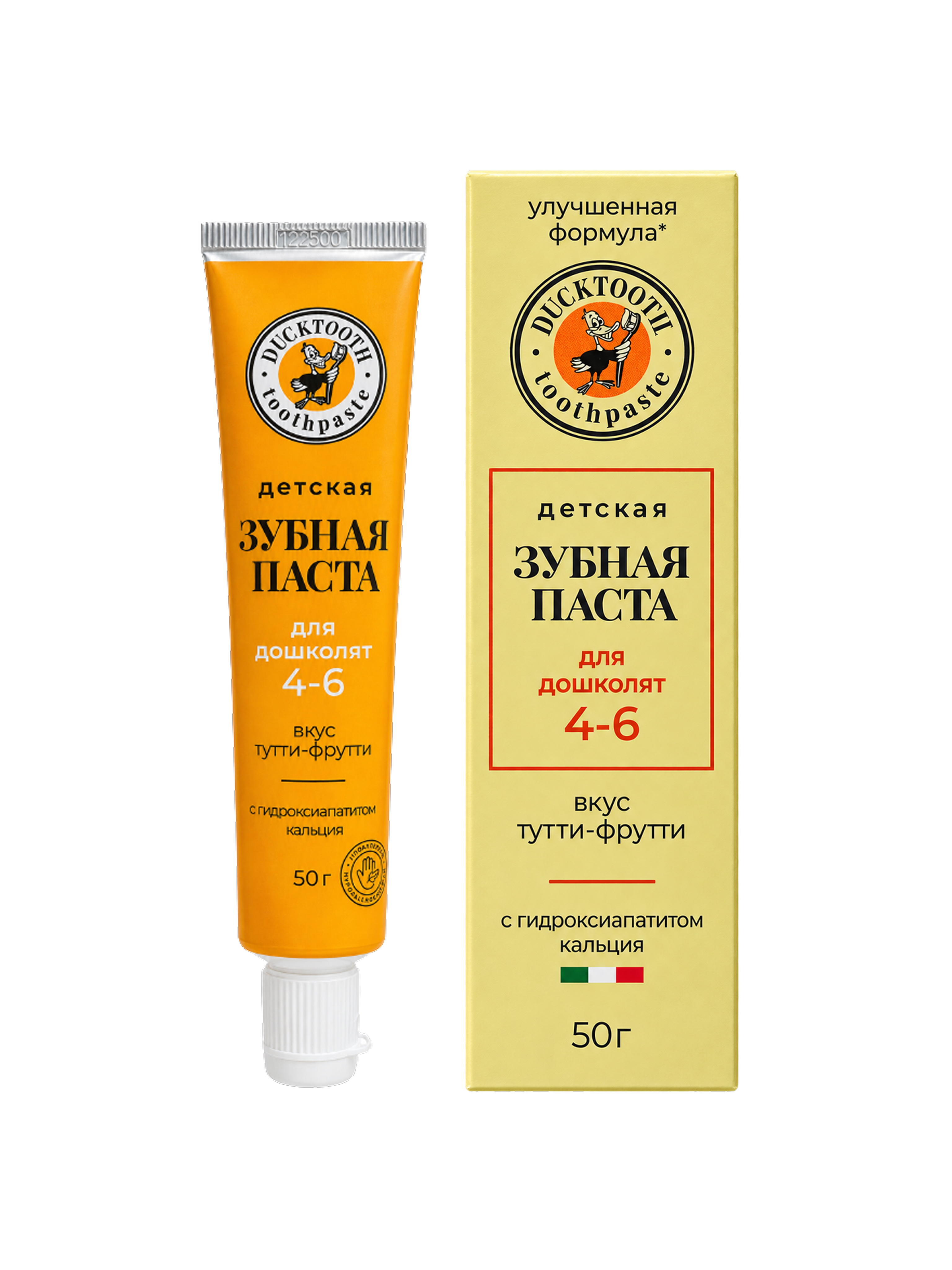 Зубная паста DUCKTOOTH Тутти-фрутти 50 г - фото 1