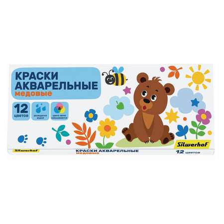 Краски акварель Silwerhof 12 цв.