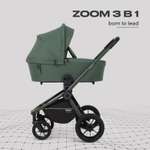 Коляска 3в1 MOWbaby Zoom зеленый