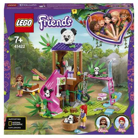 Конструктор LEGO Friends Домик для панд на дереве блочный