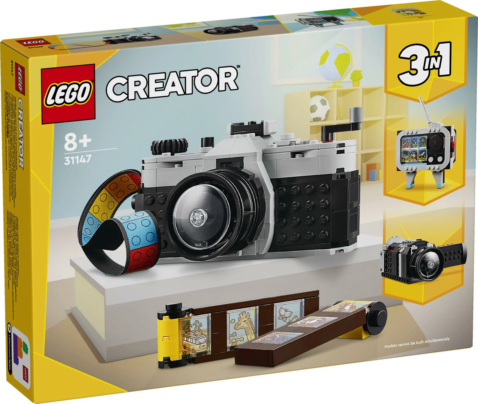 Конструктор LEGO Creator Ретро-фотоаппарат 31147 261 дет. - фото 10