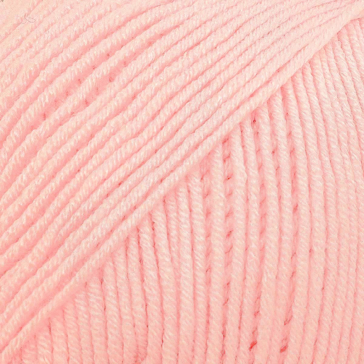 Пряжа для вязания Alize baby best бамбук акрил с эффектом антипиллинг 100 г 240 м 185 светло-розовый 5 мотков - фото 5