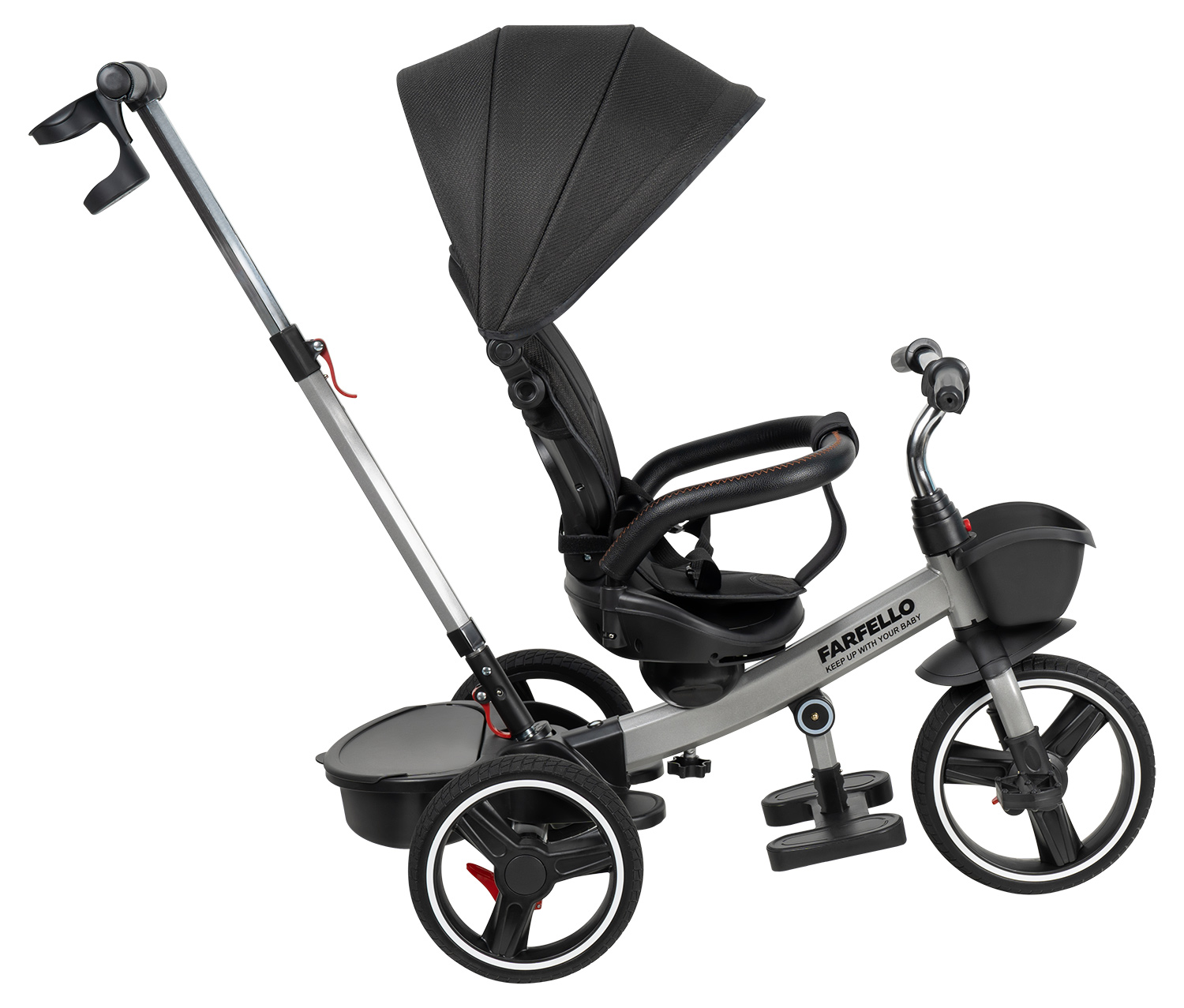 Трехколесный велосипед Farfello 10 дюймов - фото 8