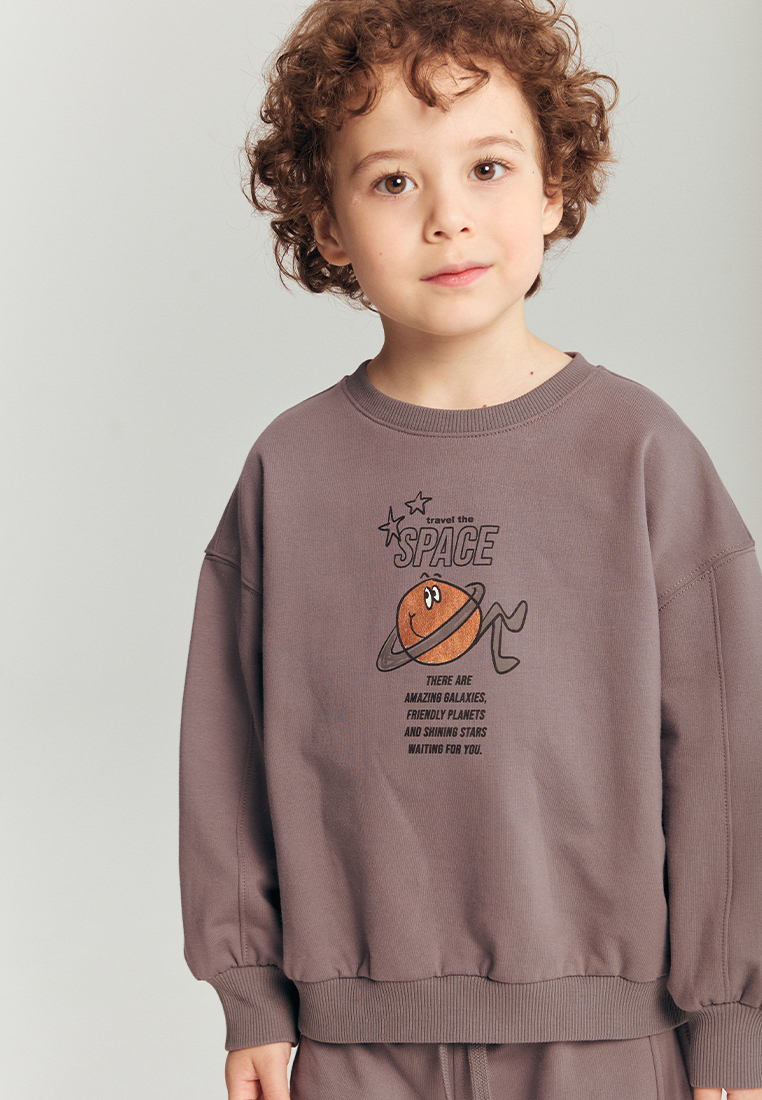 Cвитшот artie W25M08Т-1378M/Серый - фото 1