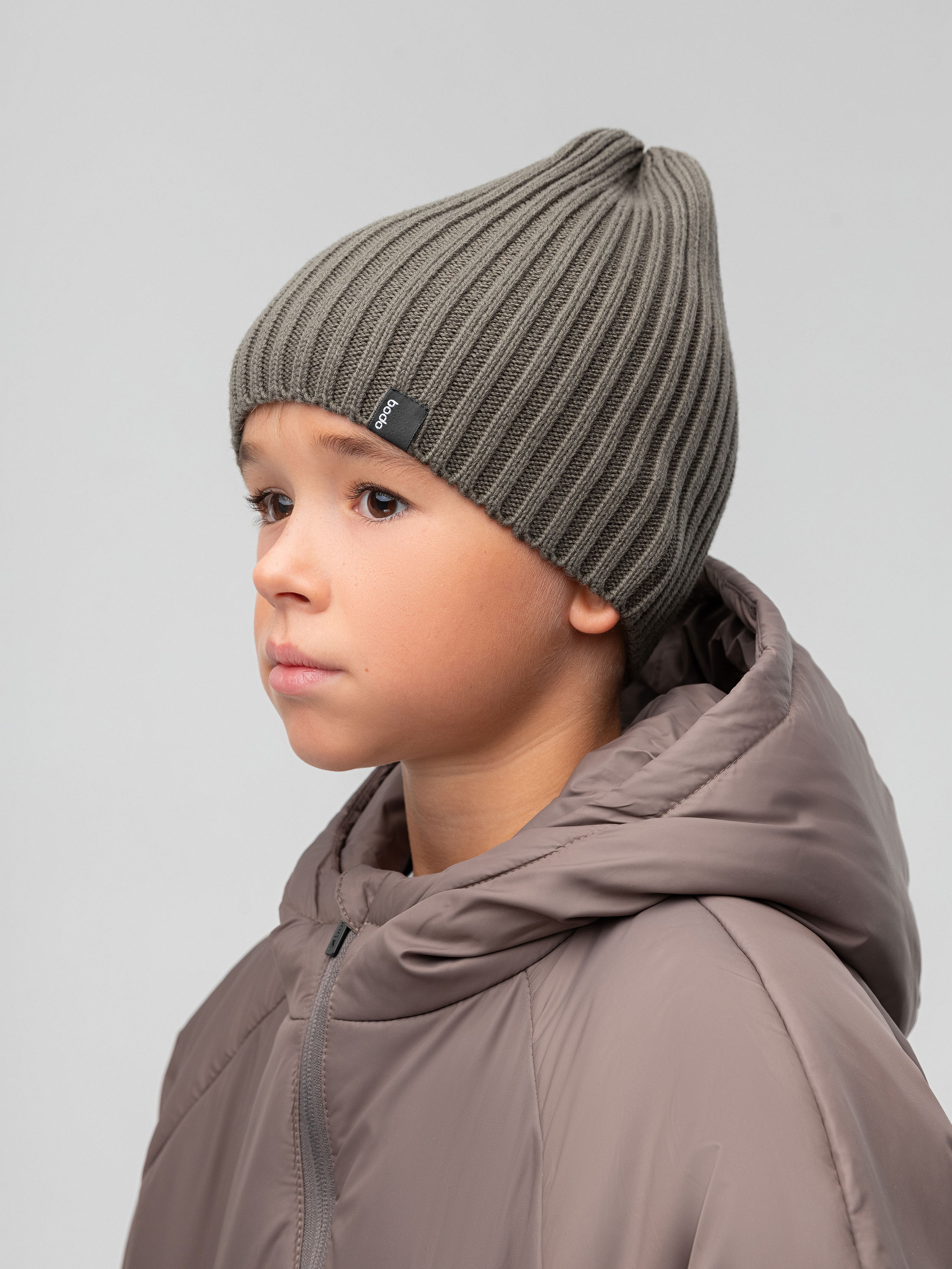 Шапка Bodo 10-405MU_хаки - фото 2