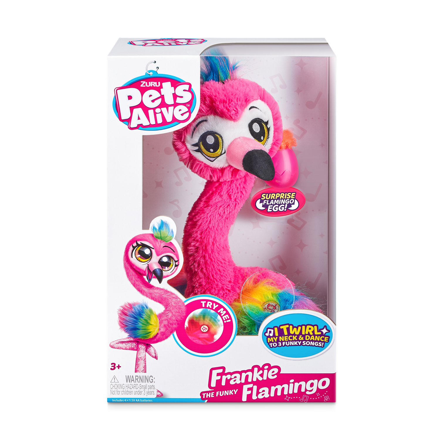 Игрушка Pets Alive Фламинго Фрэнки Фанки 9522 - фото 9