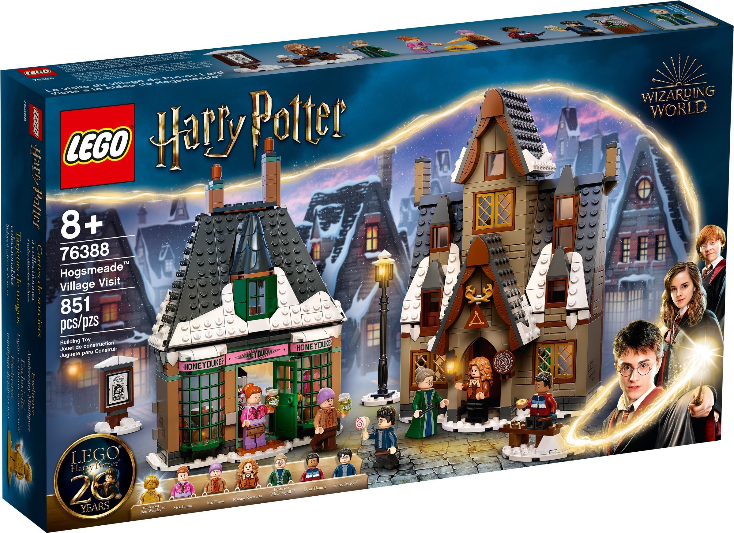 Изображение товара LEGO Harry Potter Визит в деревню Хогсмид 76388 297 деталей