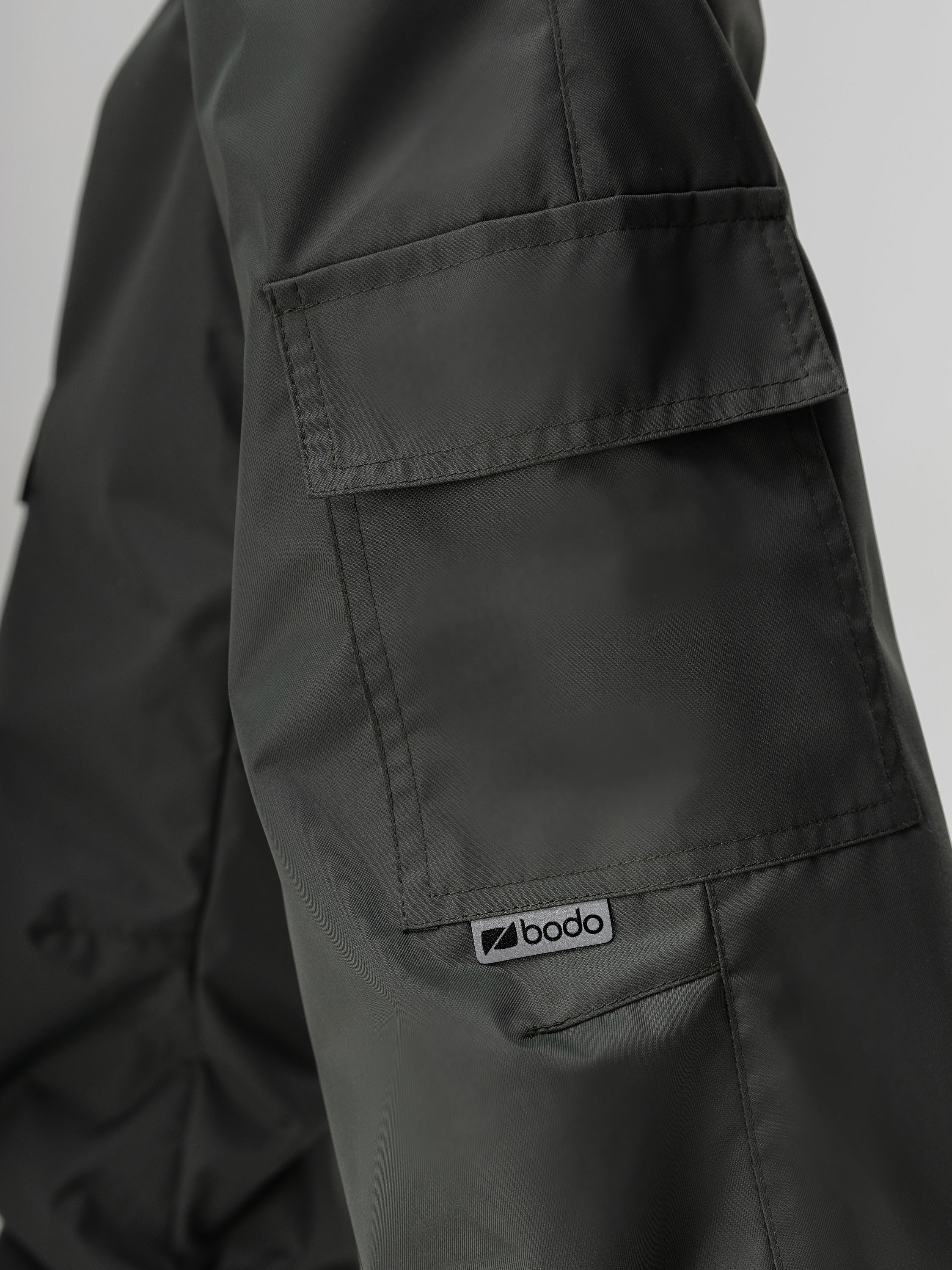 Брюки Bodo 33-48MU_темный хаки - фото 9