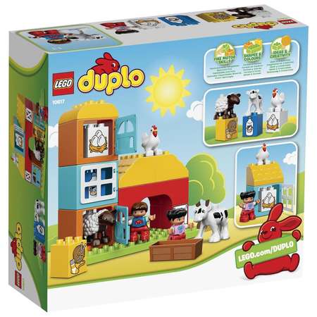 Конструктор LEGO DUPLO Моя первая ферма блочный