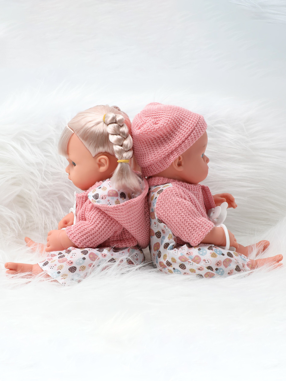 Кукла пупс Soul Sister Реборн высота 30 см 86987548 - фото 3