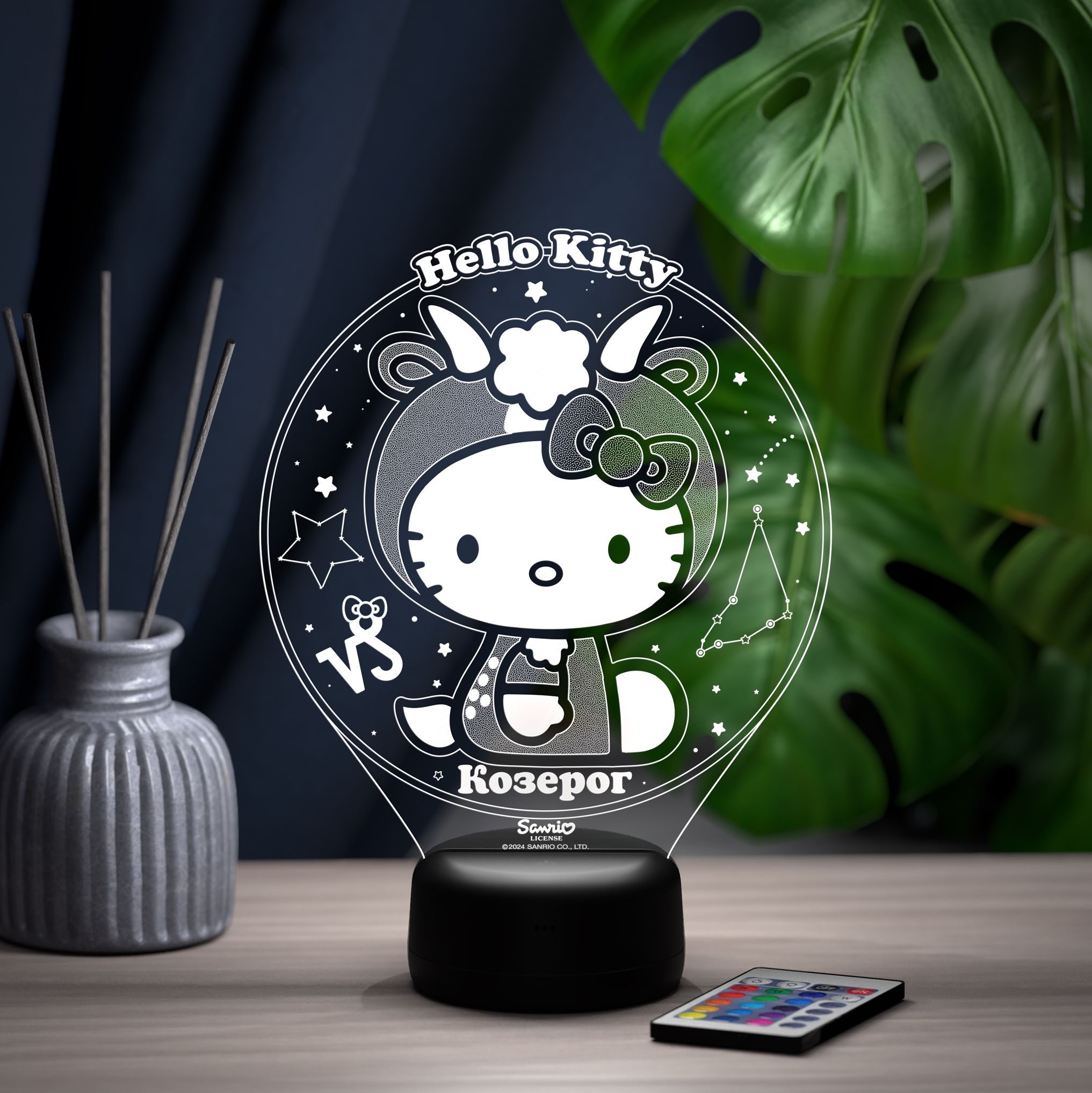 Ночник Hello Kitty Козерог - фото 9