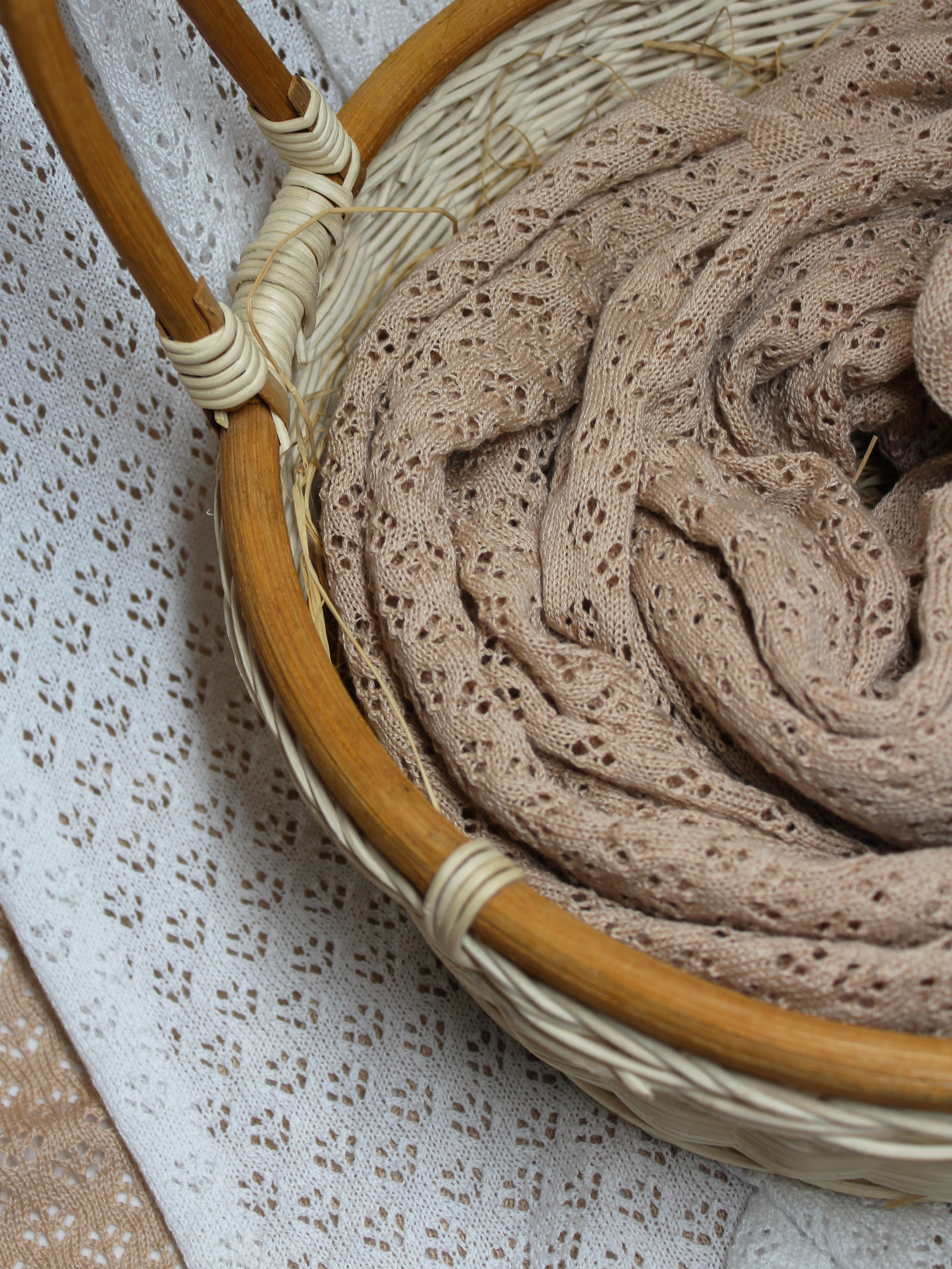 Плед RinaAmari Карамельное облачко 100 x 100 см хлопок - фото 15