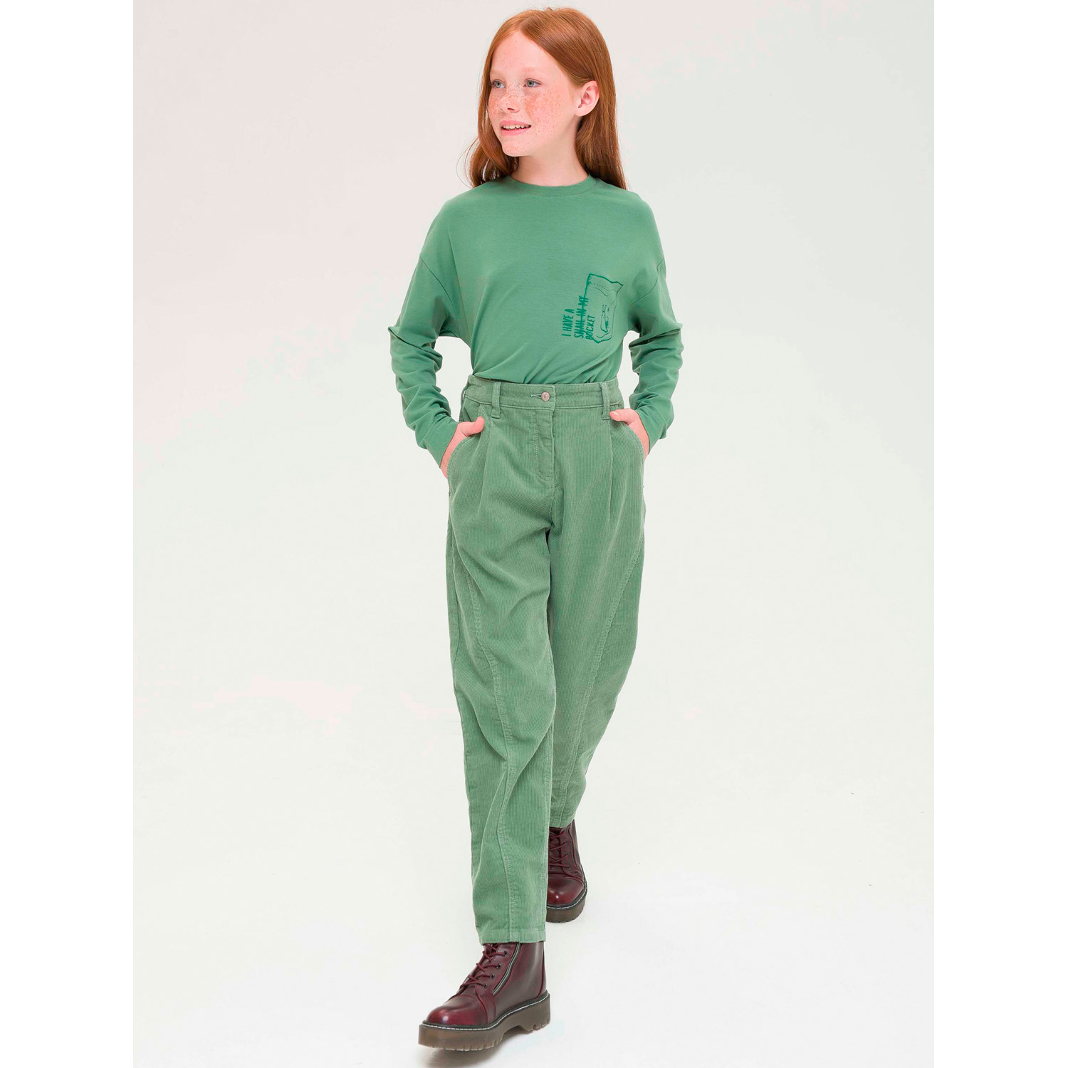 Брюки Pelican GWP4292/Зеленый(12) - фото 1