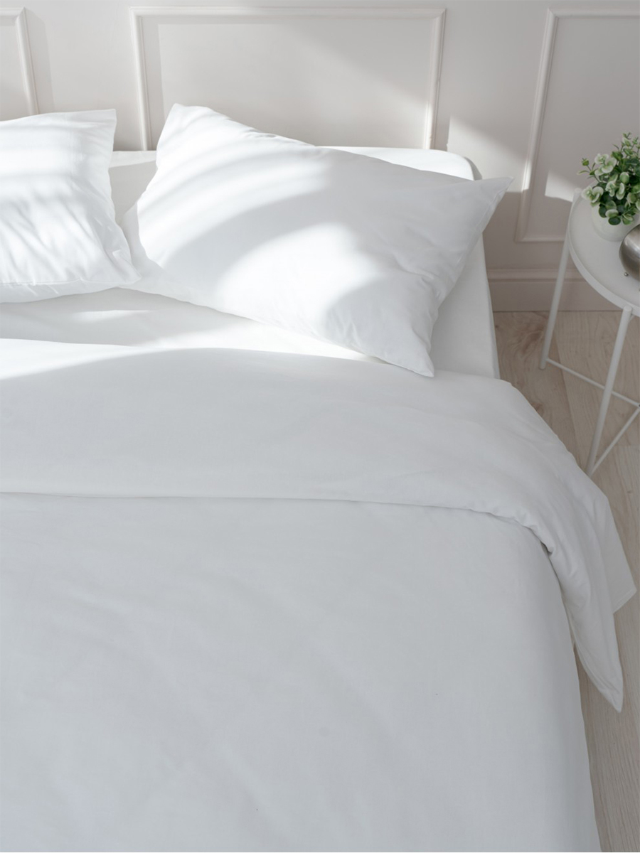 Пододеяльник BRAVO поплин белый 205 x 215 см - фото 2