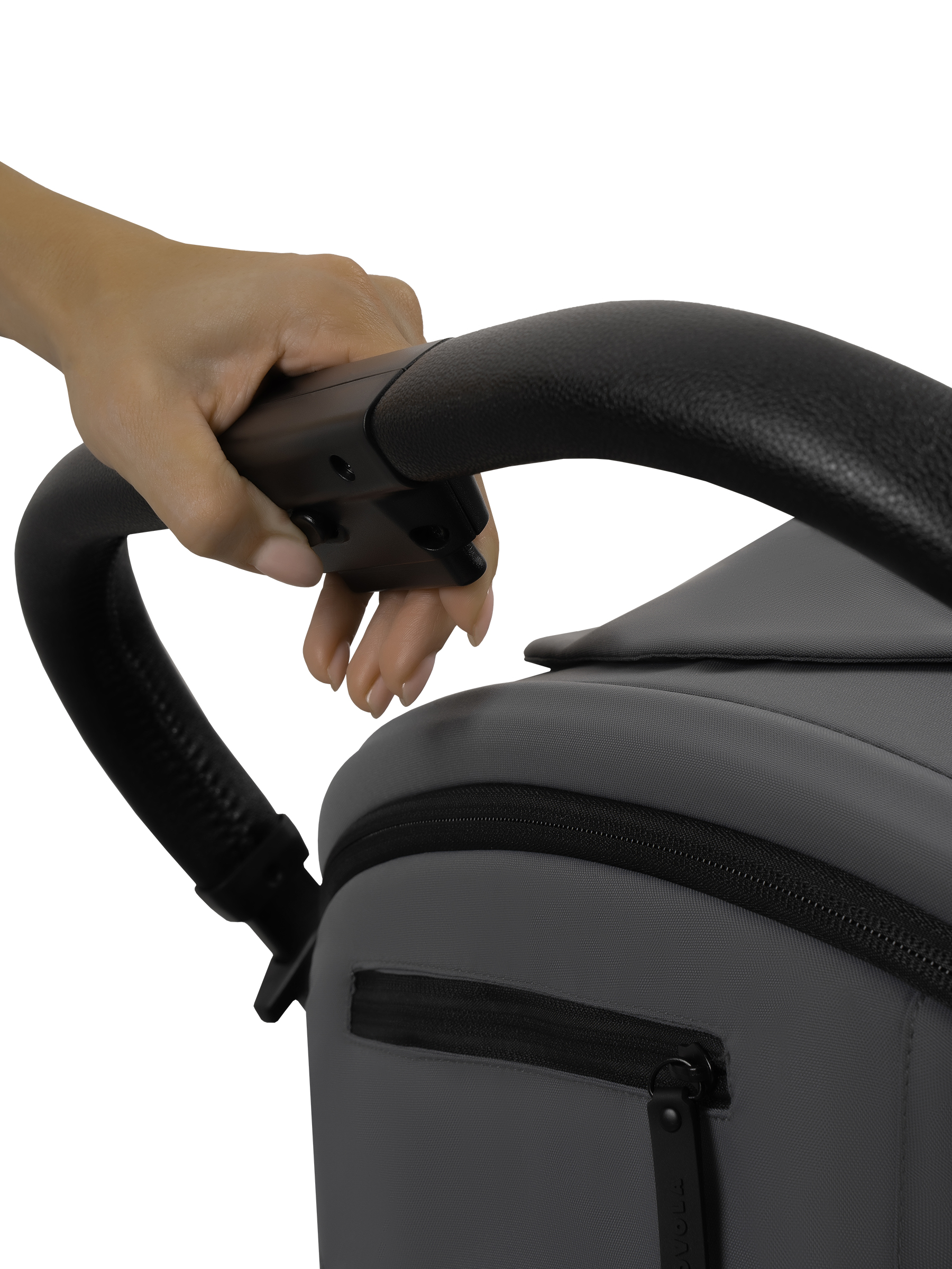 Коляска прогулочная JOVOLA Storm темно-серый - фото 32