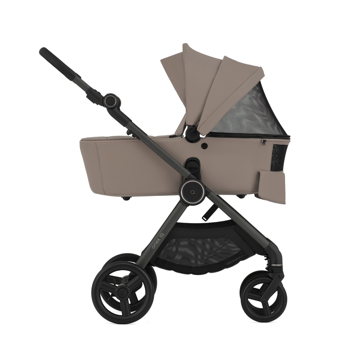 Коляска 2в1 Anex IQ Base 2025 Linen бежевый - фото 5