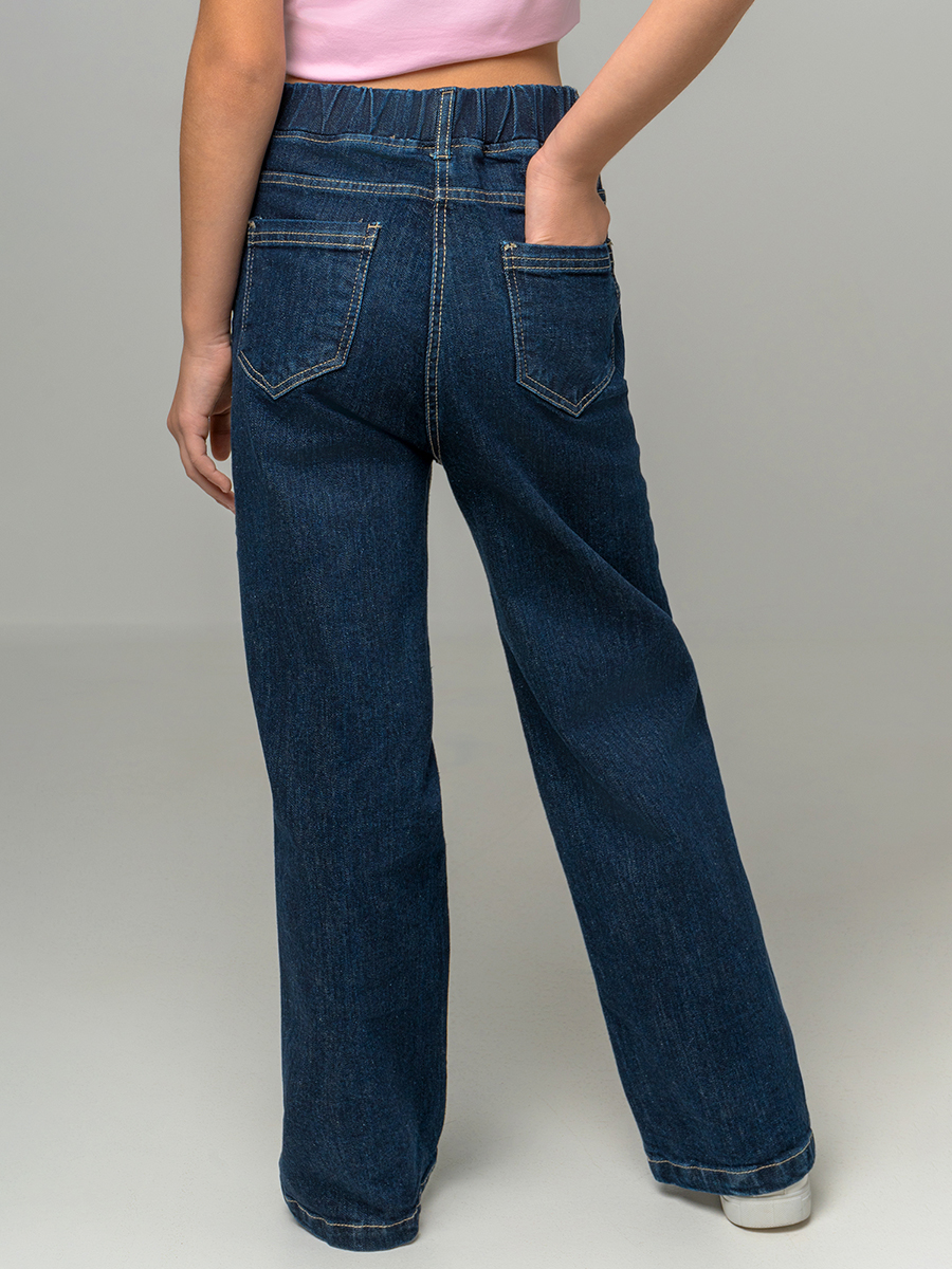 Джинсы HappyFox HF00811т.синий - фото 3