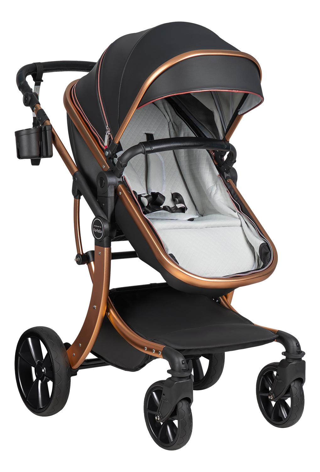 Коляска трансформер Aimile Adventurer черный - фото 18