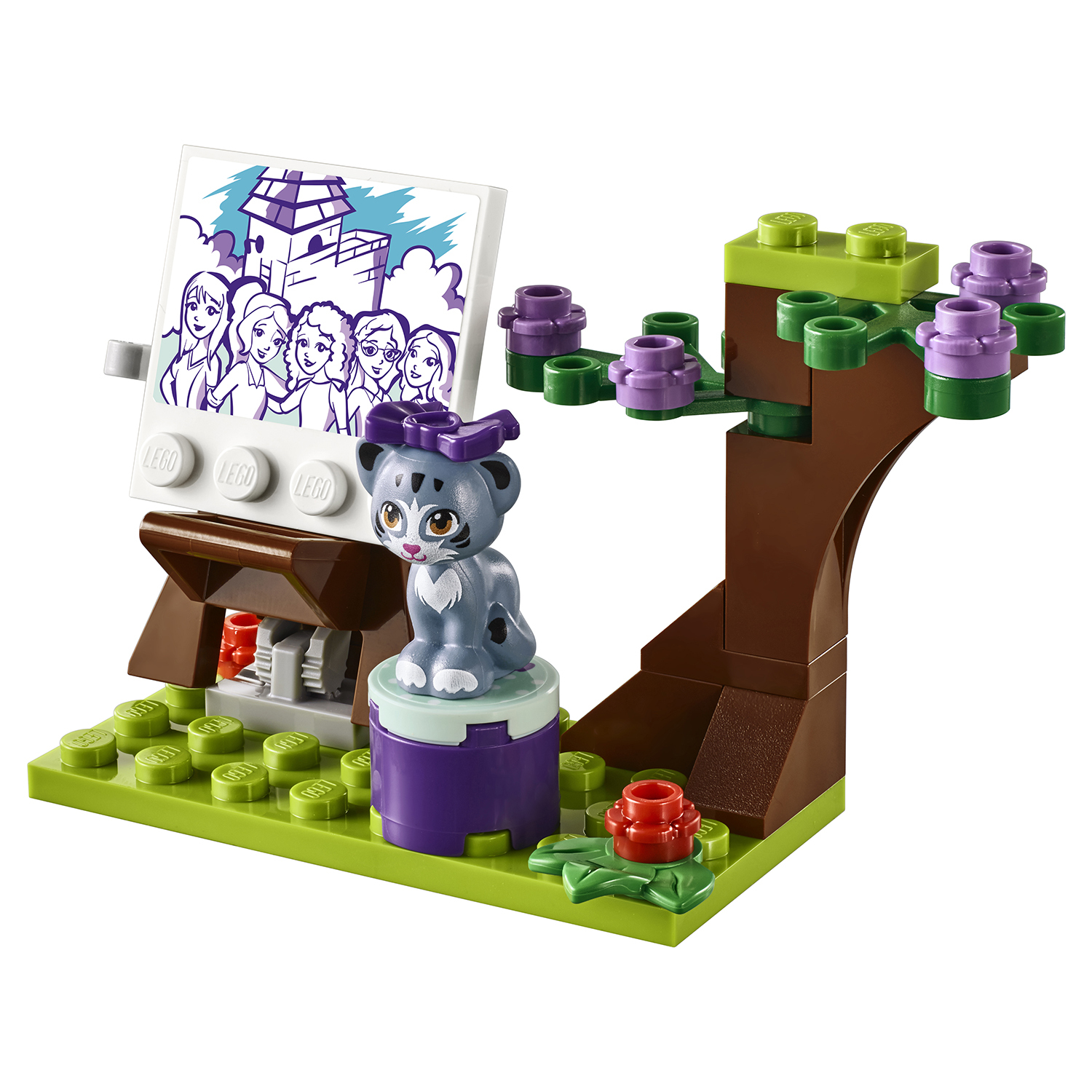 Конструктор LEGO Friends Передвижная мастерская Эммы блочный - фото 11