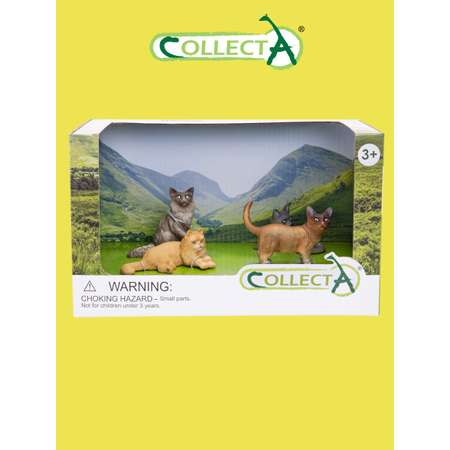 Игровой набор Collecta кошки и собаки 4 шт.