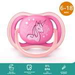 Пустышка Philips Avent ортодонтическая от 6 мес.