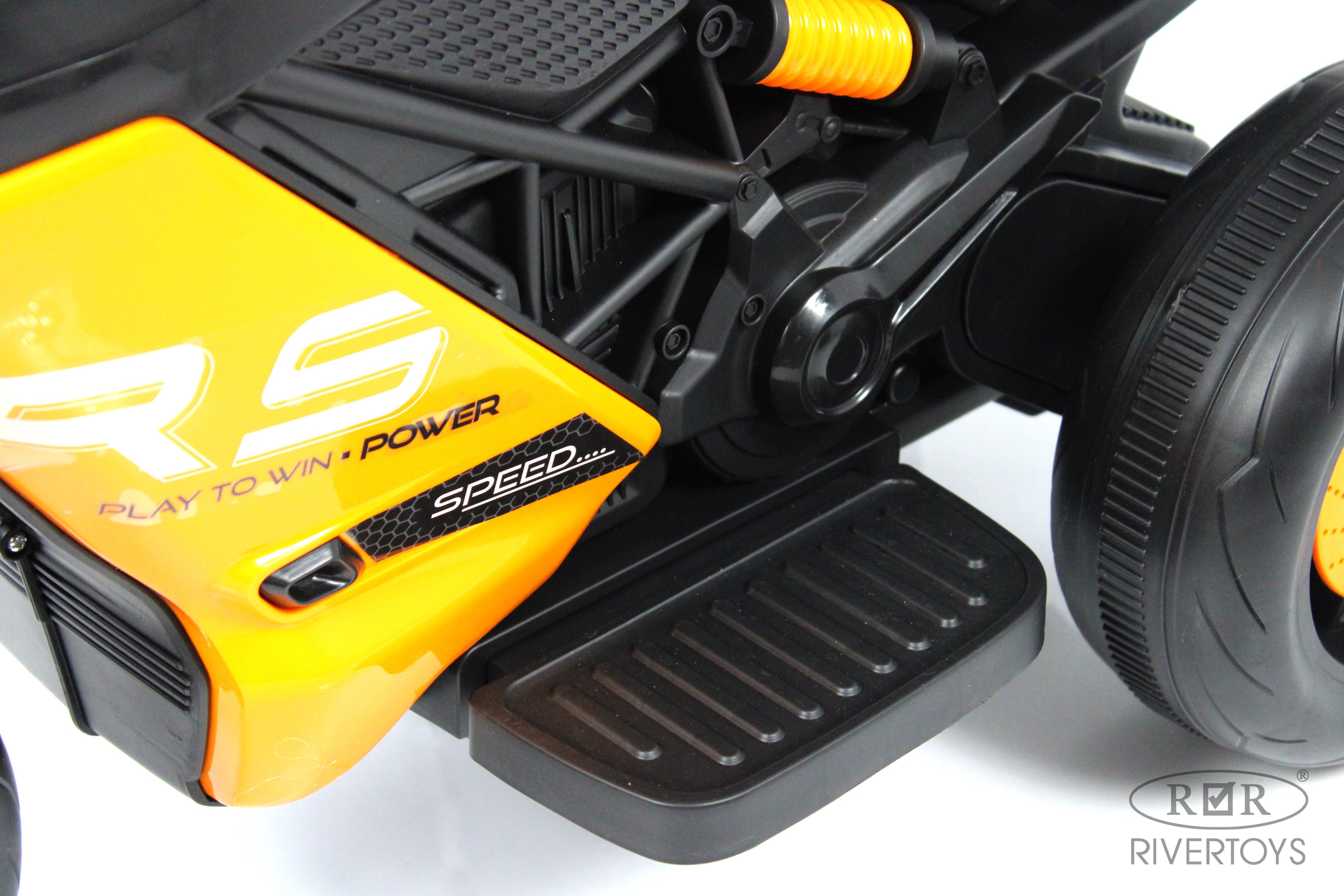 Электромобиль RIVERTOYS K002PX-YELLOW - фото 10