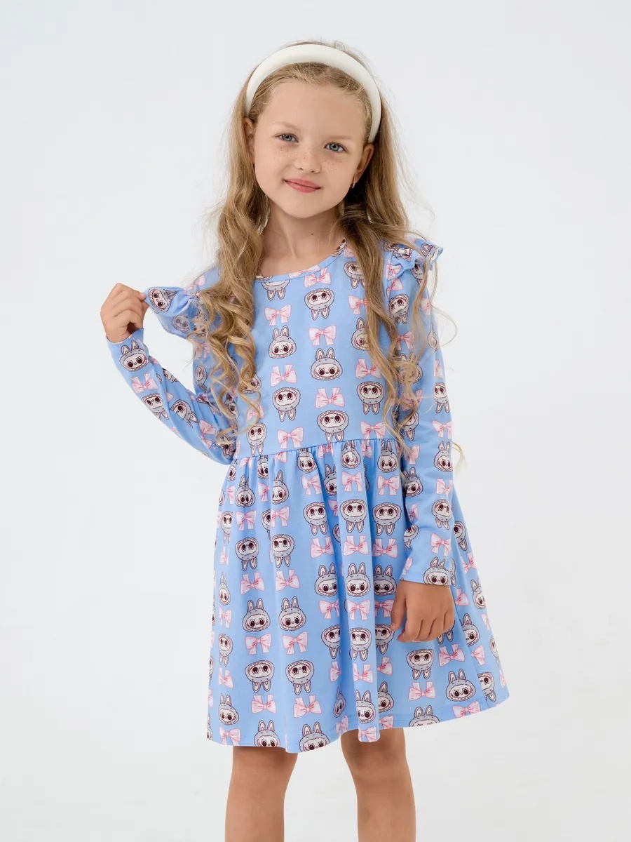 Платье NATIVIA ПТД/лабубунаголубом - фото 11