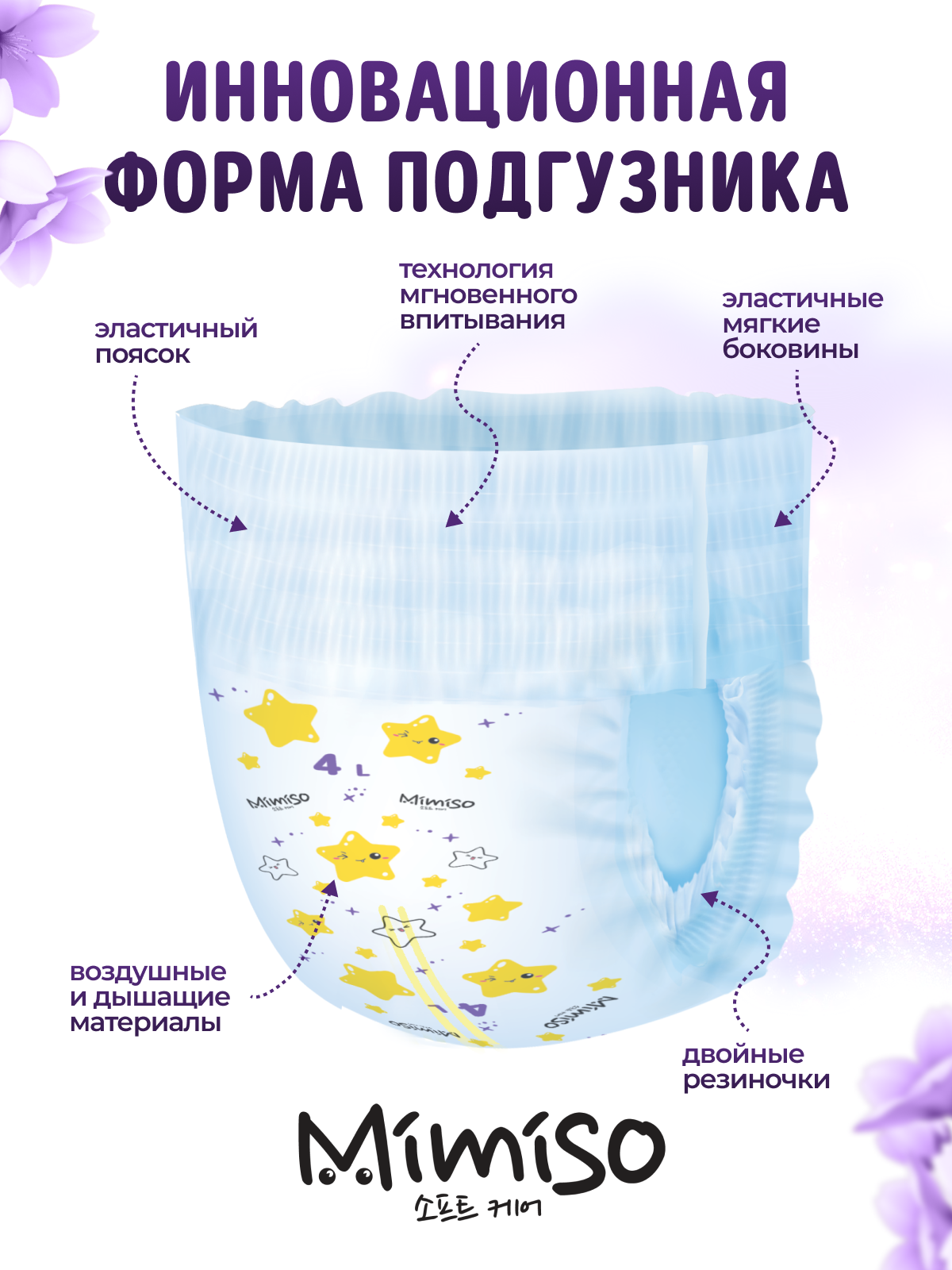 Трусики Mimiso 4 (9-14 кг) 84 шт. - фото 5