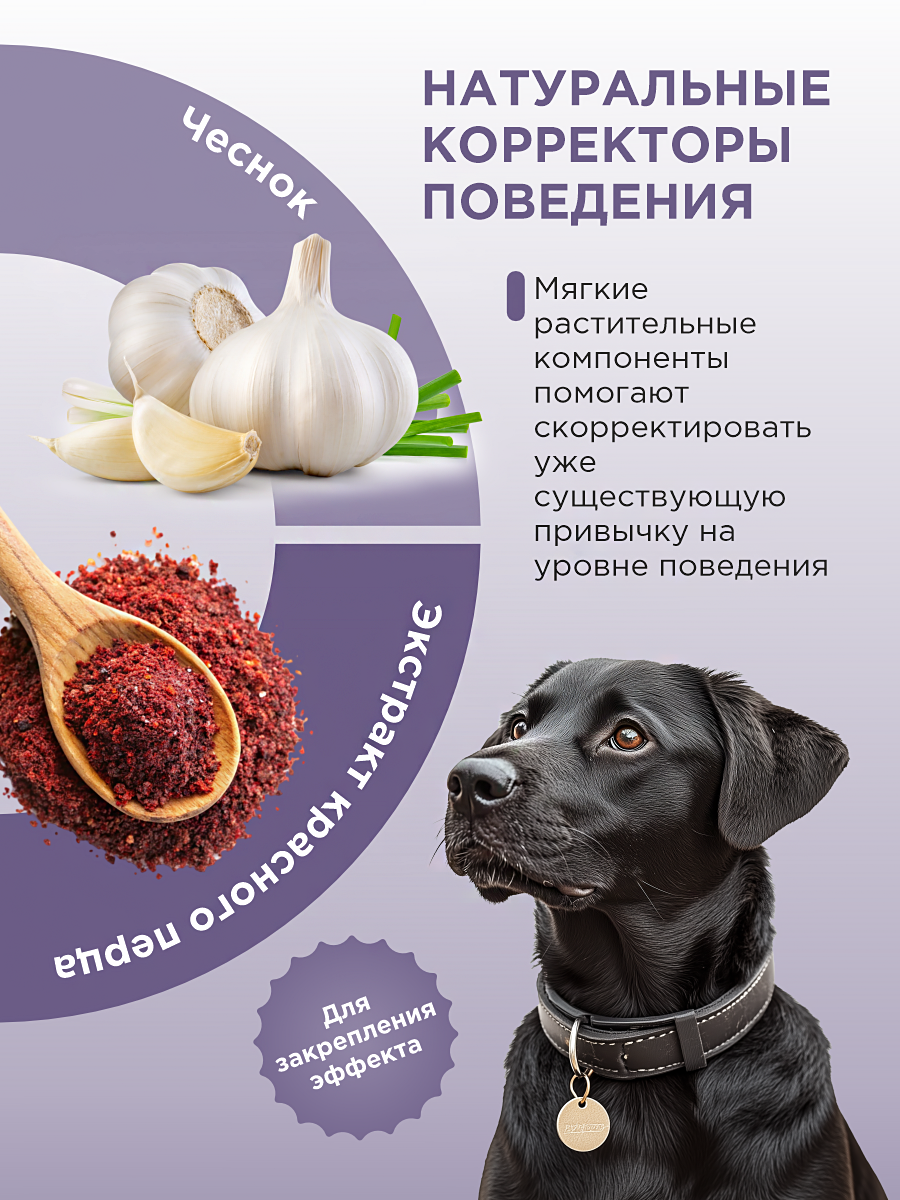 Витамины для собак GOODR HEALTH KAPROSTOP для отучения от поедания 120 таб. - фото 5