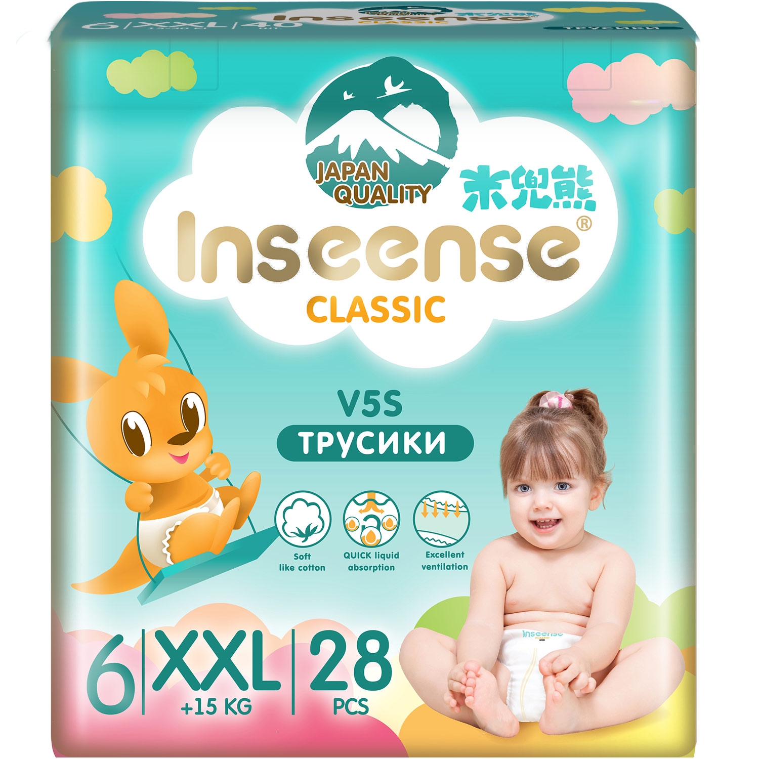 Трусики INSEENSE Classic XXL 28 шт. - фото 1