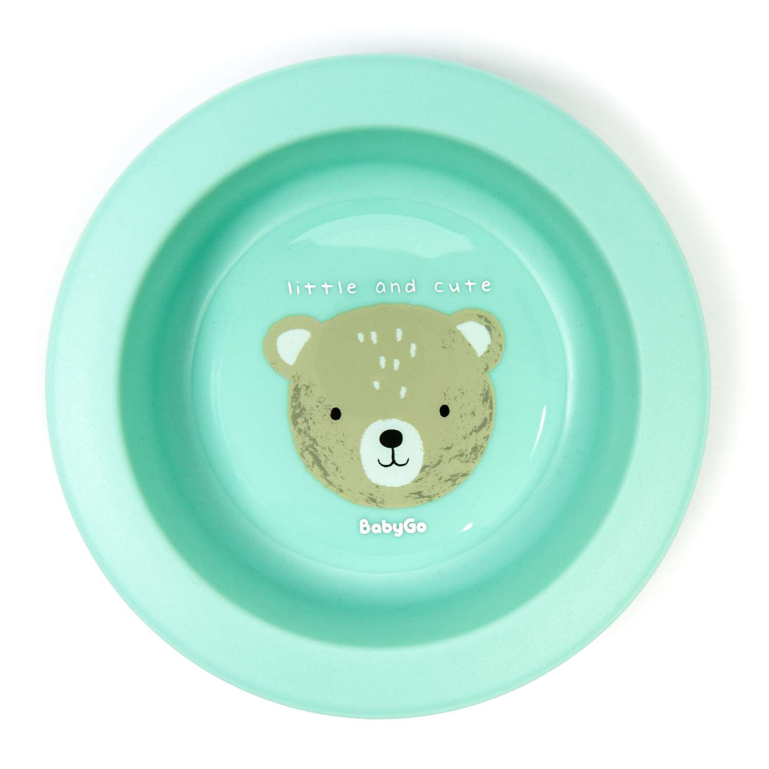 Тарелка BabyGo Green 1 шт. - фото 1