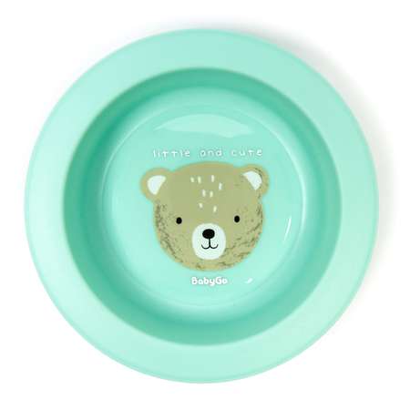 Тарелка BabyGo Green 1 шт.