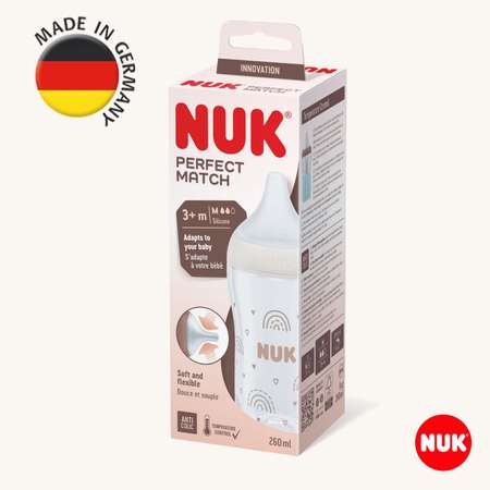 Бутылочка Nuk Natural Feeling 260 мл