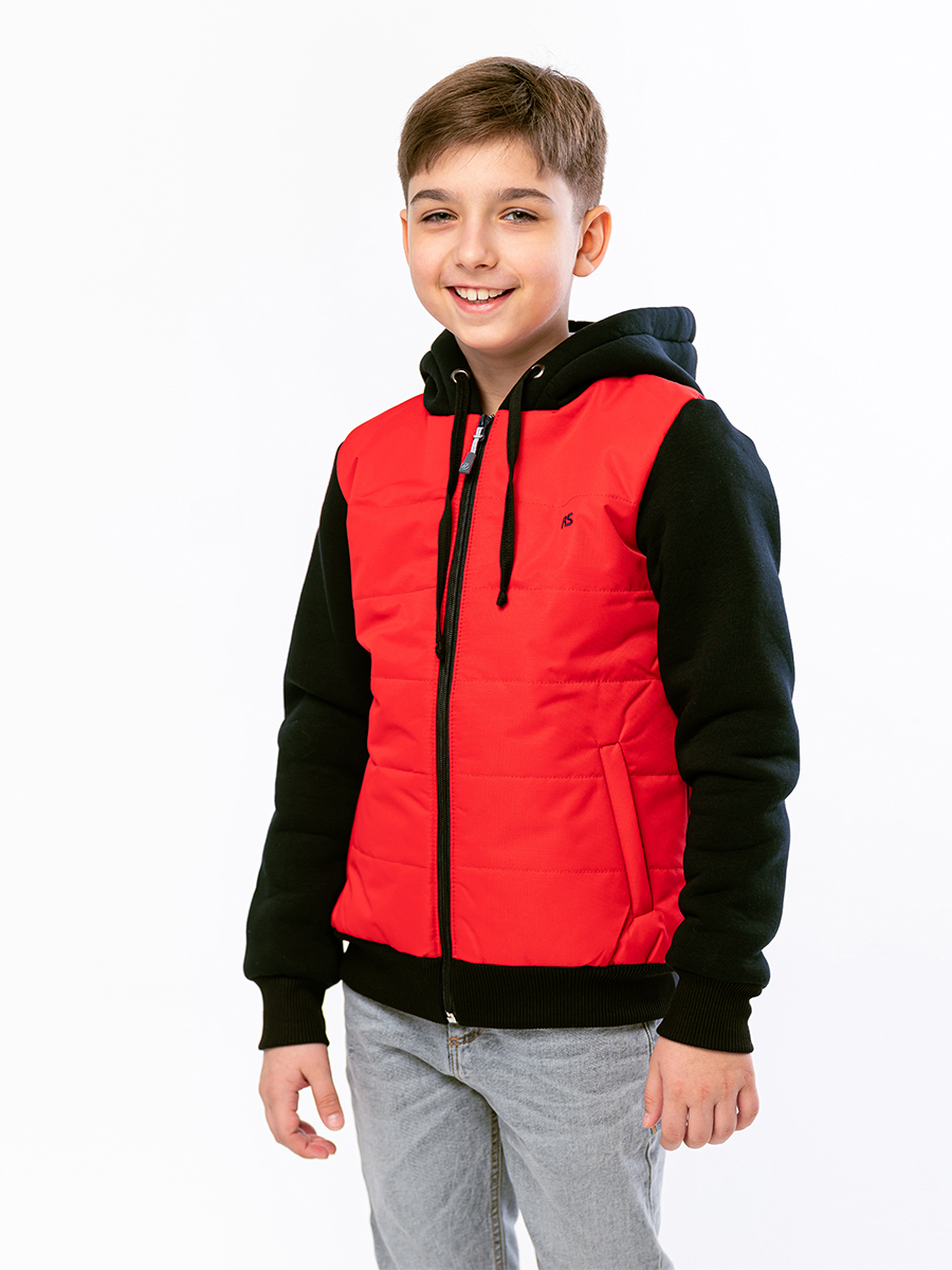 Куртка RODOS М-222_Детская(М)/красный_черный - фото 2