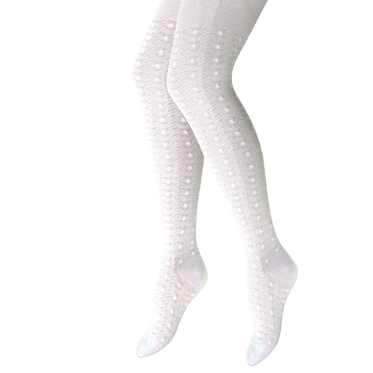 Колготки Ишимбайская чулочная фабрика WB 754 Шишечки белый 3 - фото 1