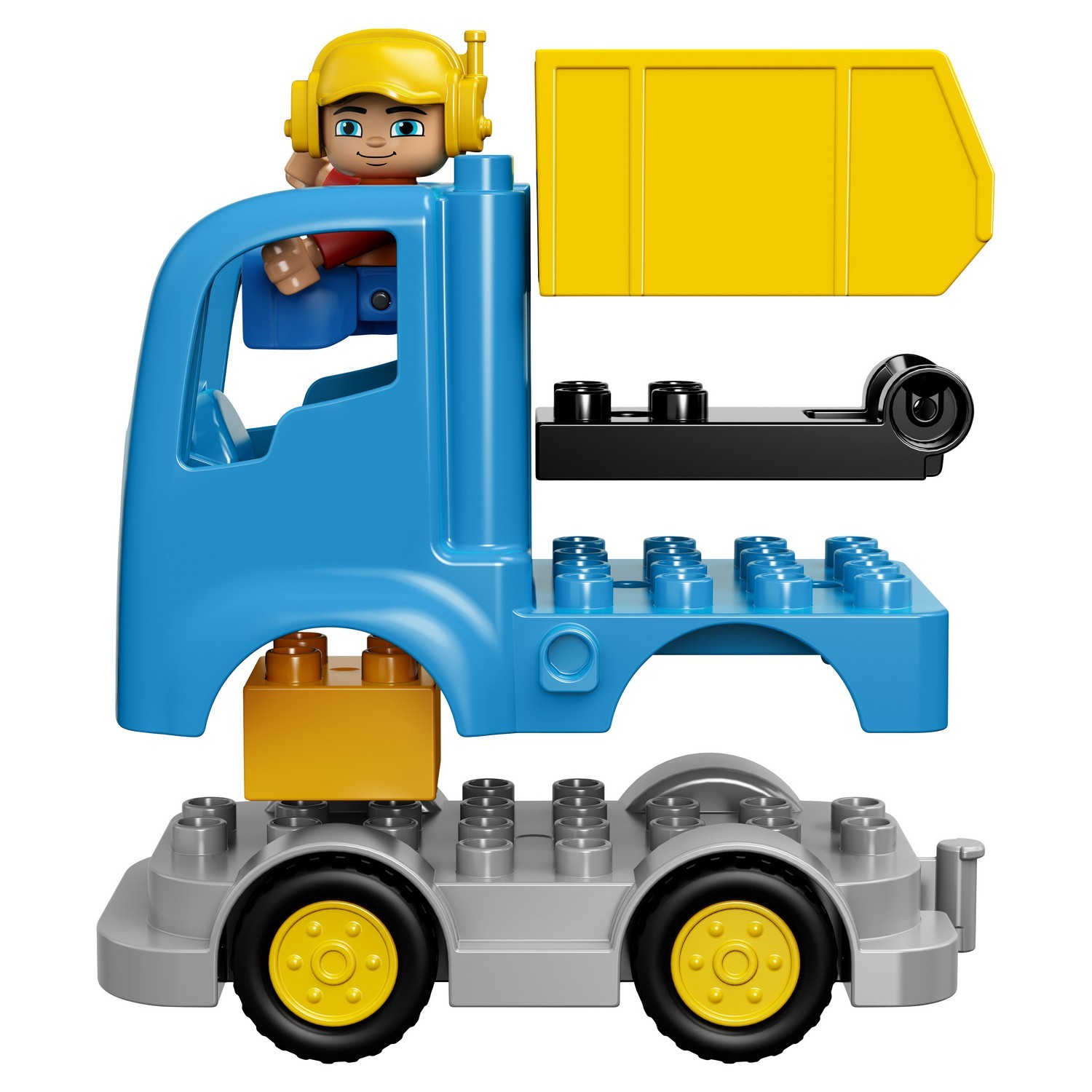 Конструктор LEGO DUPLO Грузовик и экскаватор блочный - фото 12