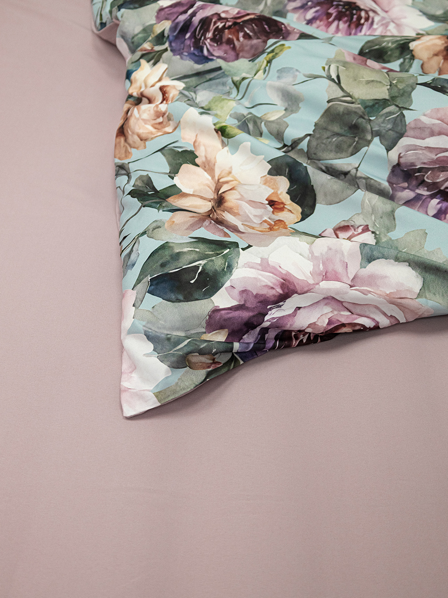 Комплект постельного белья MCotton Илэрия евро 4 предм. - фото 8