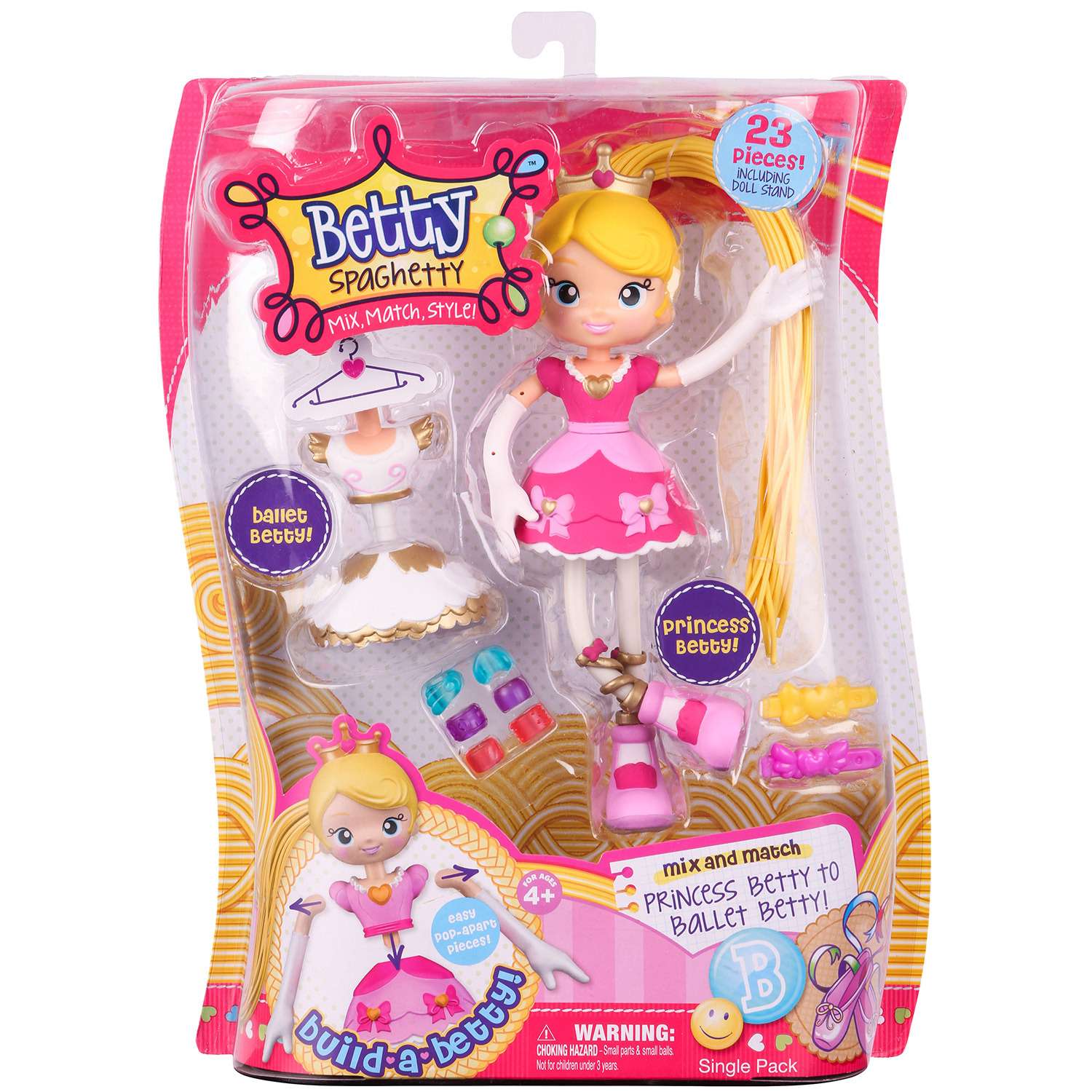 Кукла мини Betty Spaghetty в ассортименте 59000(59005 59006 59007 59008 59009 59010) - фото 10