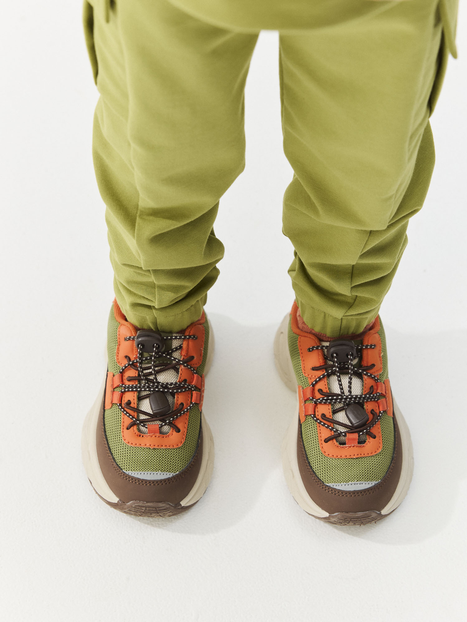 Кроссовки BUNGLY 1R10200/Авокадоапельсин - фото 2