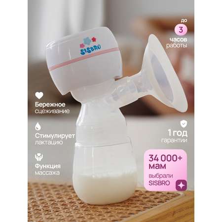 Молокоотсос электрический SISBRO Care