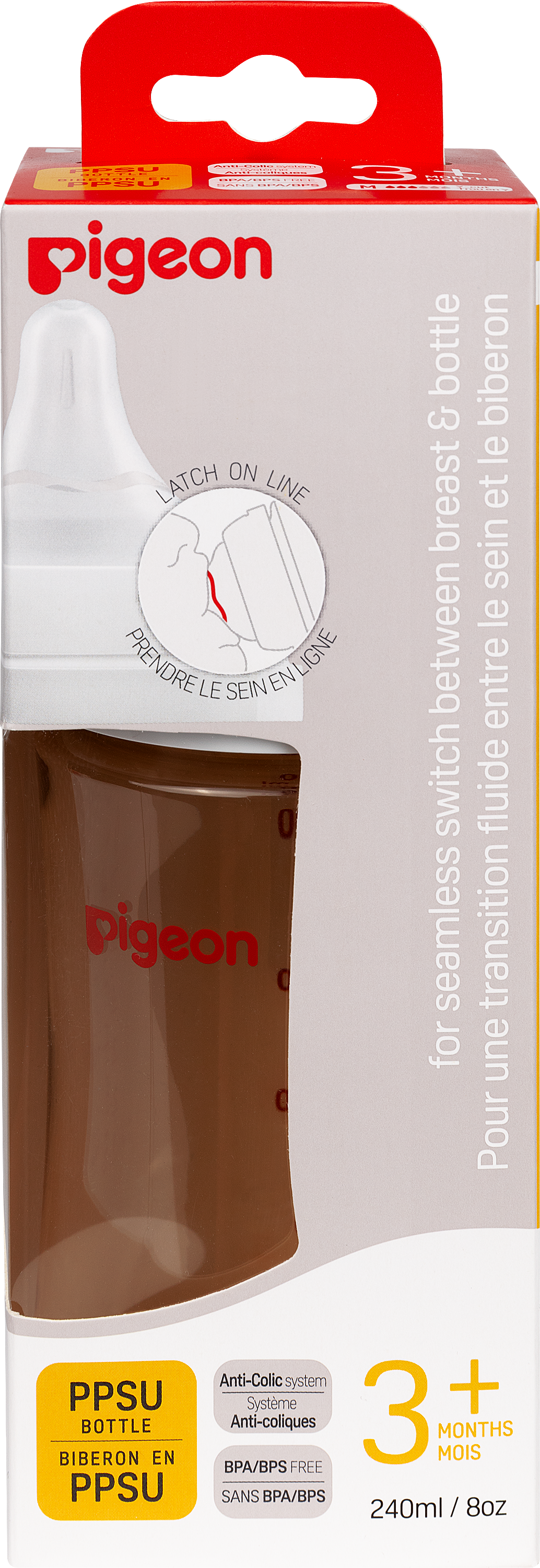 Бутылочка Pigeon 240 мл - фото 18