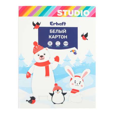 Цветной картон Erhaft 8 лист.