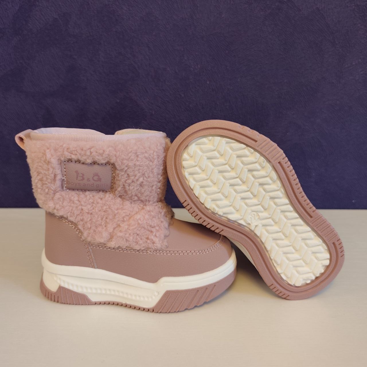 Ботинки mutter ботинки_зимние_розовые - фото 4