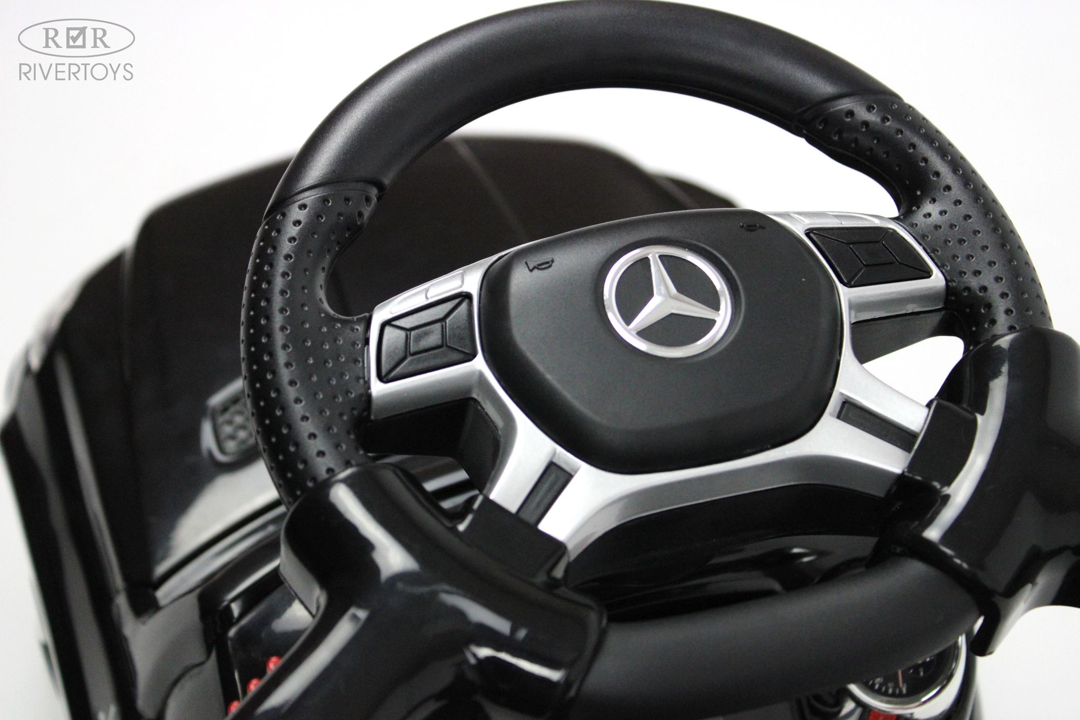 Электромобиль RIVERTOYS Mercedes A888AA-H-BLACK - фото 13