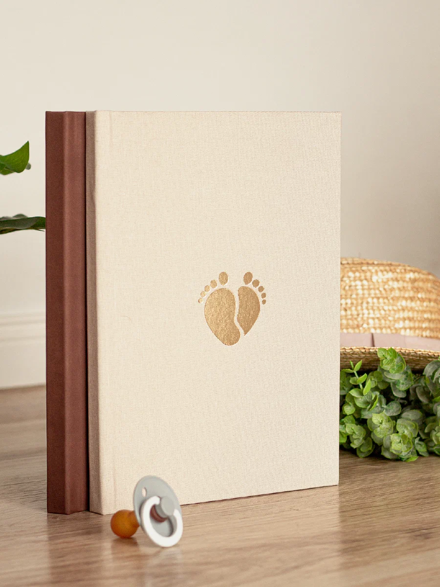 Первый альбом ребёнка Moms Recordbook Экрю - фото 11