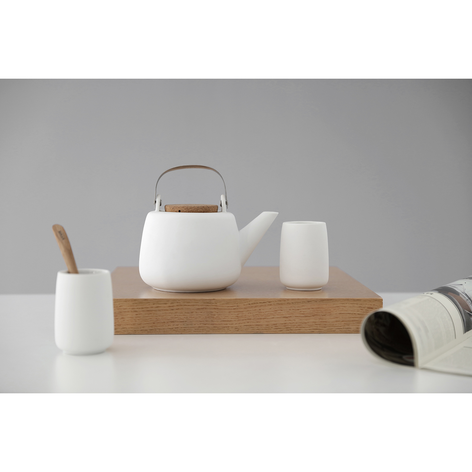 Чайник заварочный Viva Scandinavia Nicola 1,2л белый V36102 - фото 2