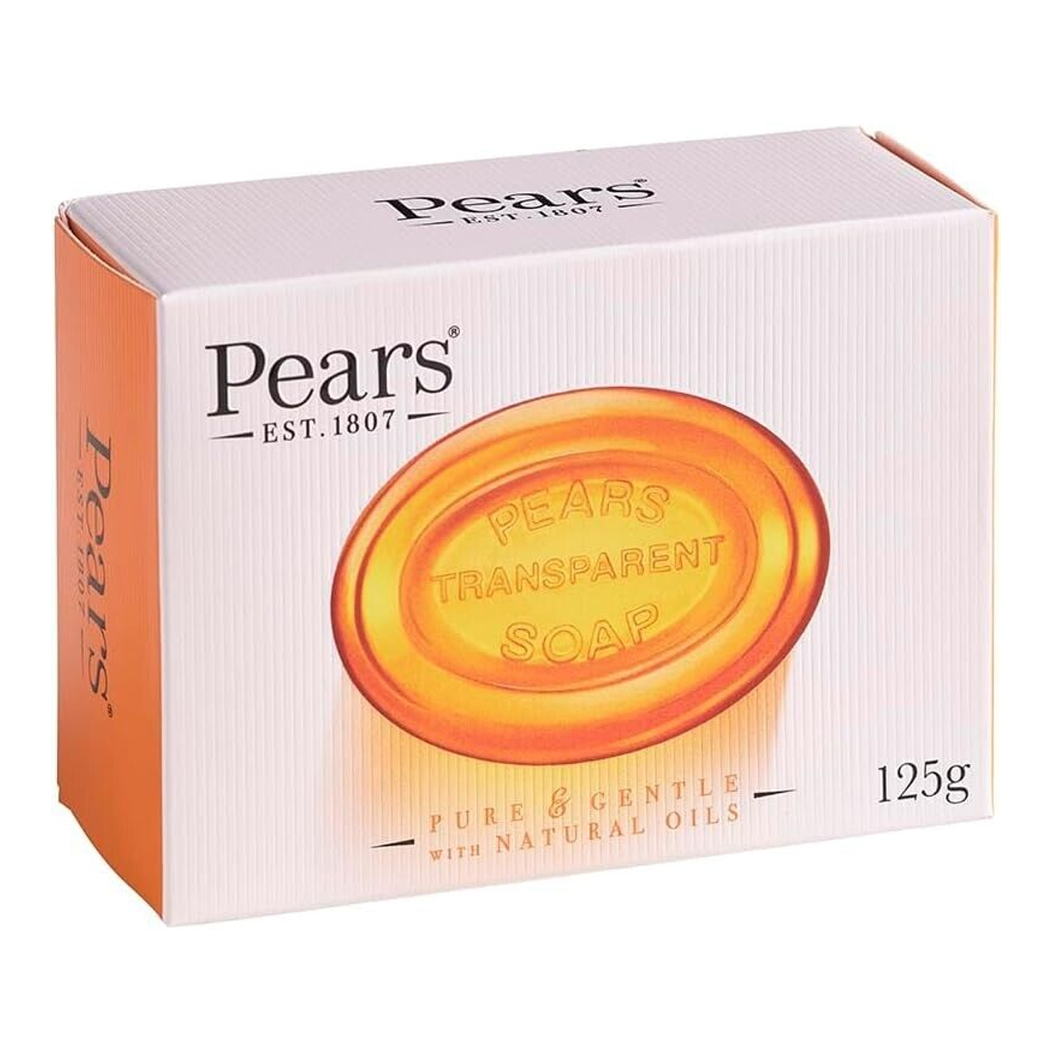 Мыло PEARS Натуральное и Деликатное 1 шт. 125 г - фото 1