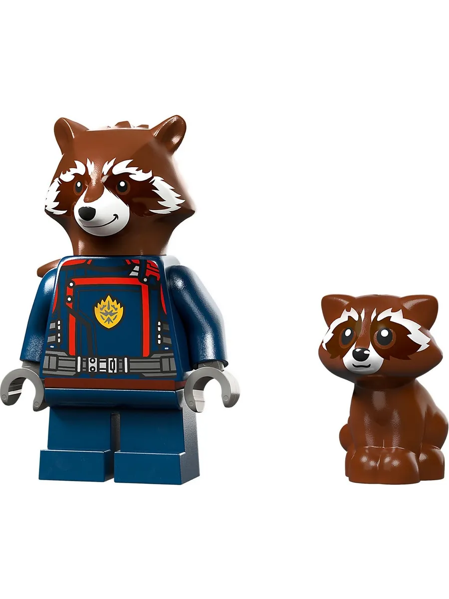 Конструктор LEGO Marvel Super Heroes Звездолёт малыша Ракеты 330 дет. - фото 6