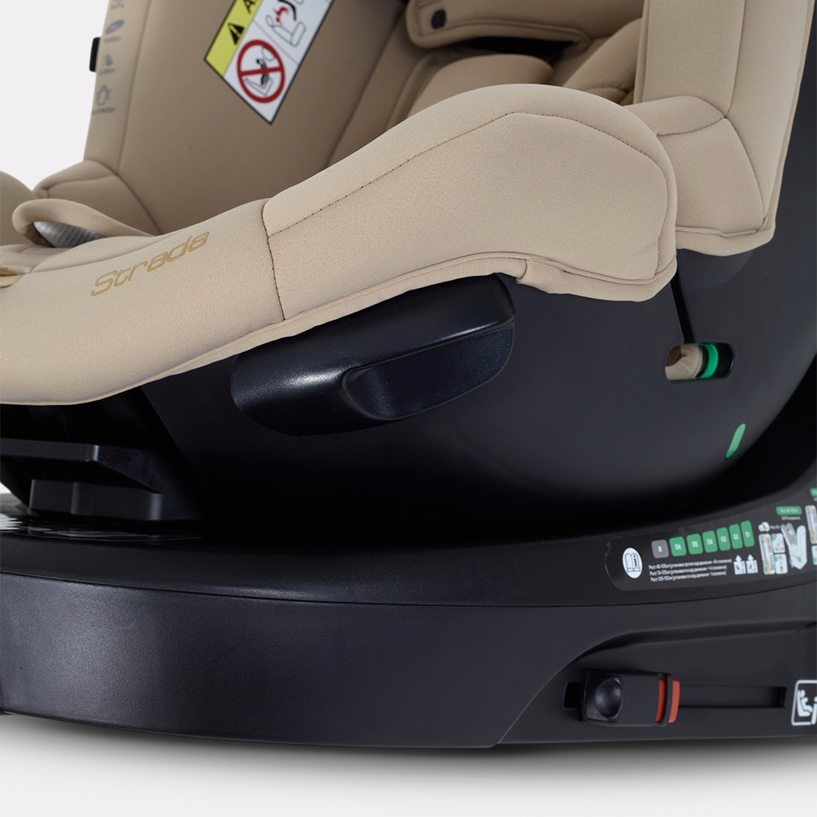 Автокресло Rant Страда Isofix 0+/1/2/3 (0-36 кг) бежевый - фото 23